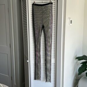 Rhinestone Festival Pants/ Beach Coverup